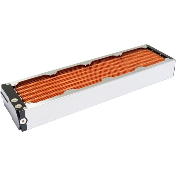 Aquacomputer airplex modularity system 480 mm, copper fins, one circuit, stainless steel side panels