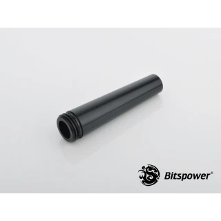 Bitspower G1/4" Matt Black Aqua-Pipe I BP-MBWP-C17