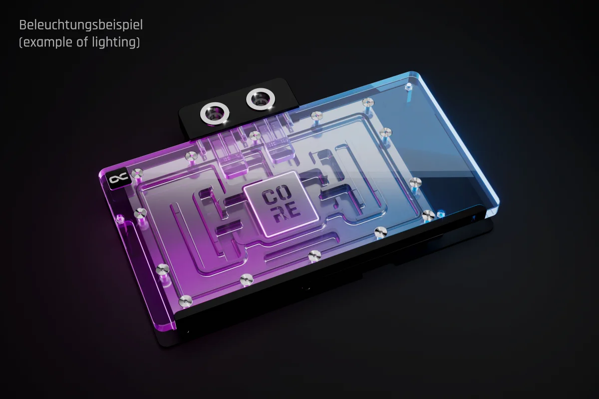 Alphacool Core Geforce RTX 5090 Gaming + Windforce with Backplate