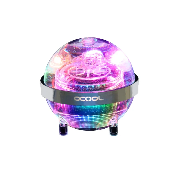 Alphacool Eisball Digital RGB - Acryl with VPP/D5 Apex PWM pump