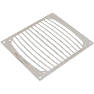 Aquacomputer mounting plate for airplex radical / modularity system 140, brushed stainless steel