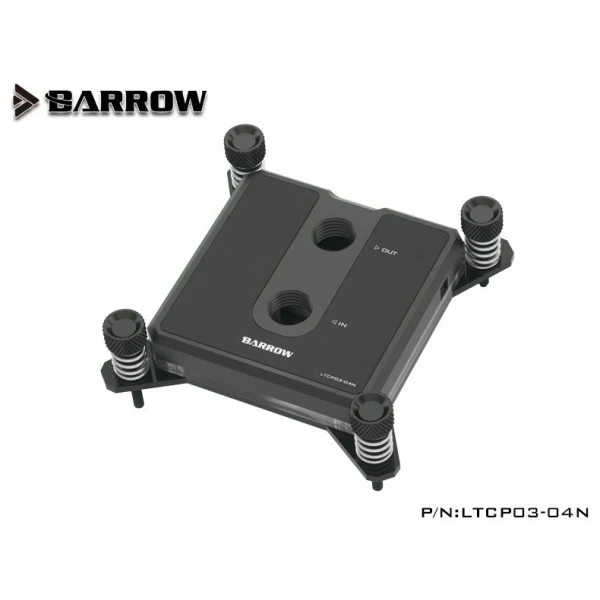 Barrow Composite Edition Micro Jet CPU Waterblock, LRC 2.0 RGB, INTEL 115x, 1700 - Black