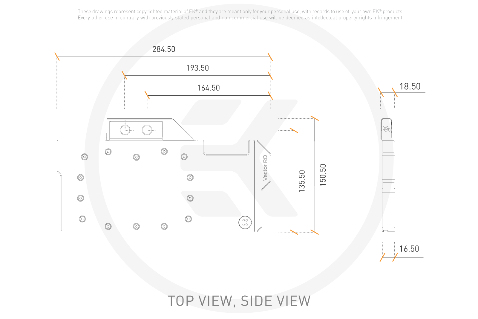 EK Water block for Aorus Master RX 6800 XT and RX 6900 XT RDNA2