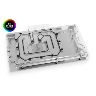 EK Water Blocks EK-Quantum Vector² EVO Strix/TUF RTX 4090 D-RGB - White Edition