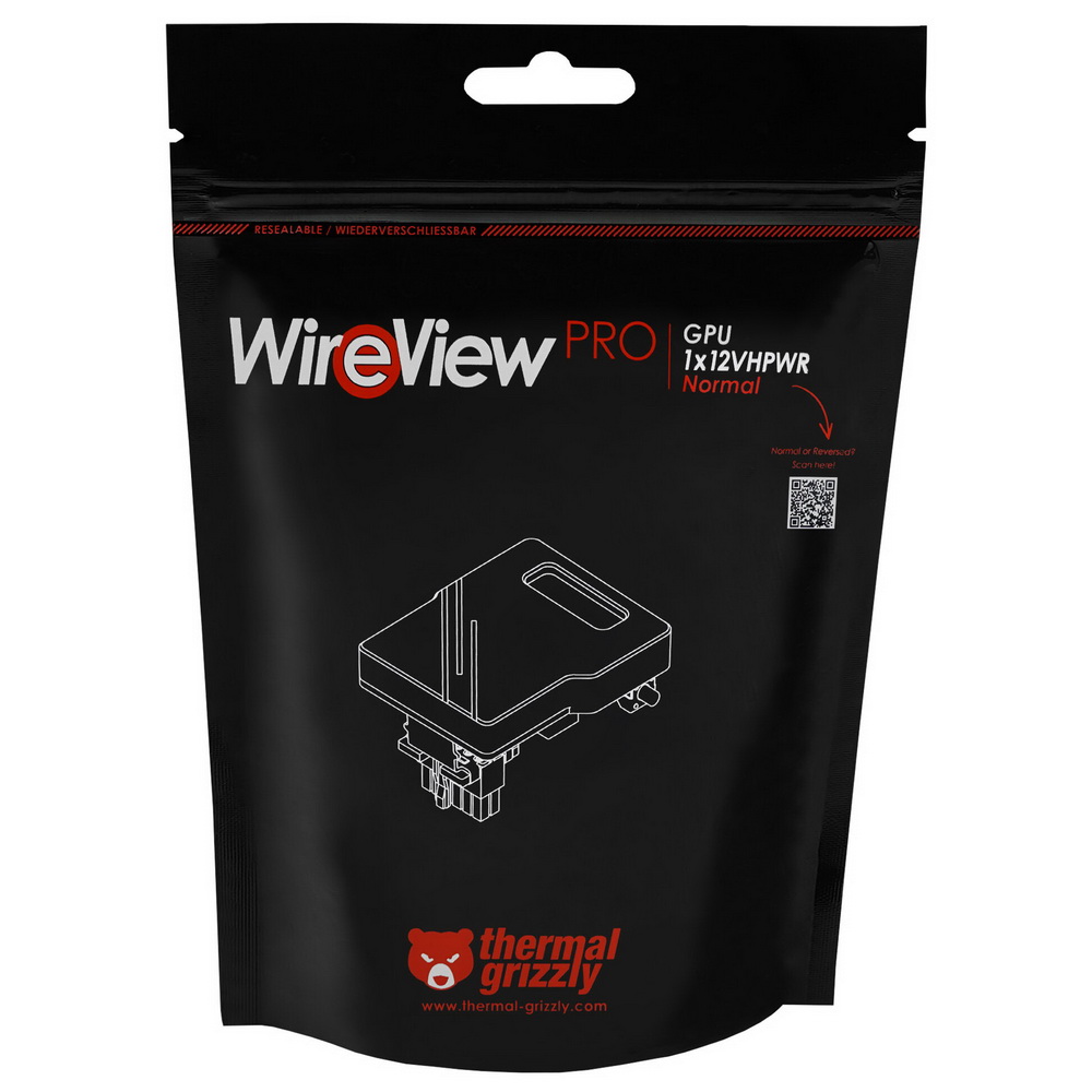 Thermal Grizzly WireView Pro GPU 1x12VHPWR Normal